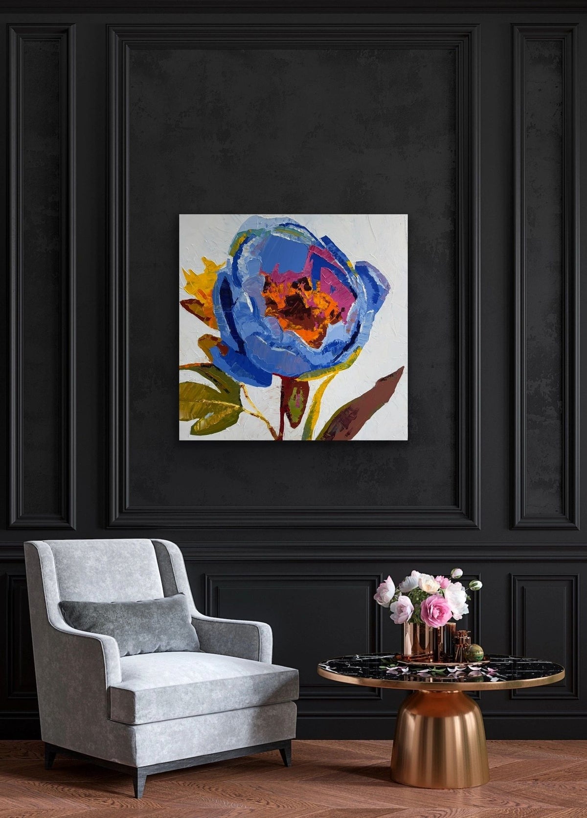 Blue Peony (Available at Violet & Ivvy)